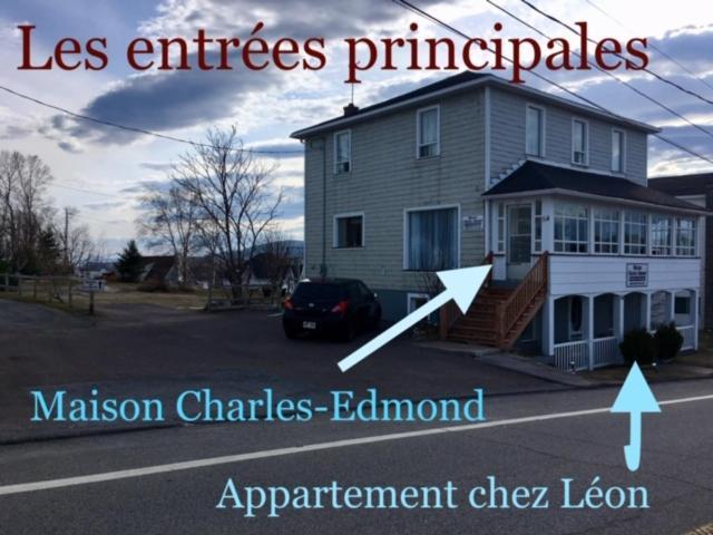 Appartement Chez Leon Grandes-Bergeronnes Εξωτερικό φωτογραφία